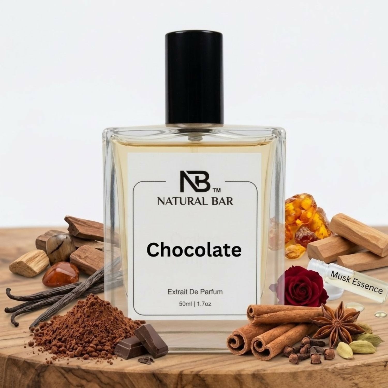Chocolate Eau de Parfum Unisex Rich Long Lasting Luxury Fragrance Gift (50 ml)