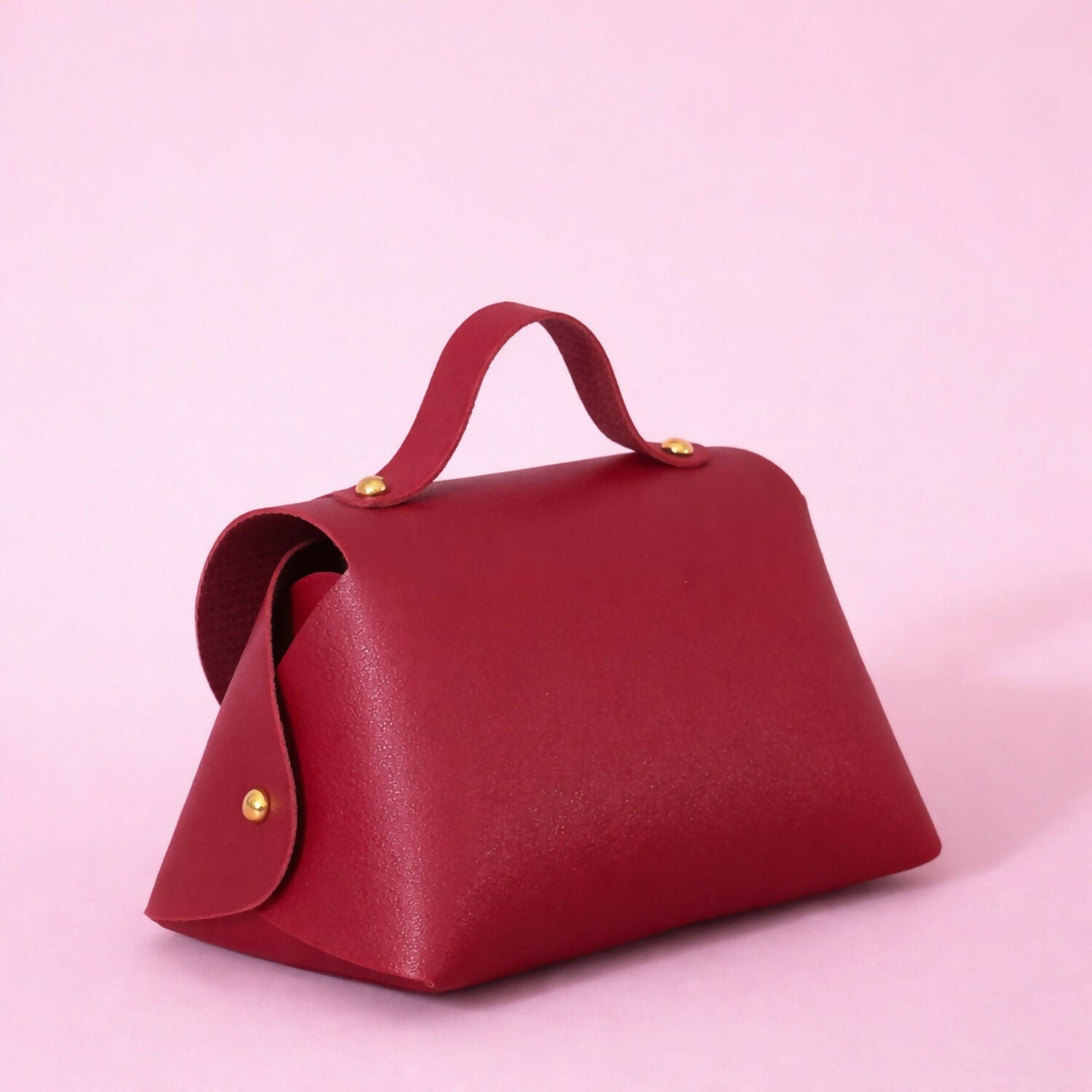 Maroon Mini Handbag for Women | Stylish Small Purse for Casual & Gifting