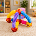 Truzo Toys Top Builder 68 Pcs Construction Building Blocks Set for Kids