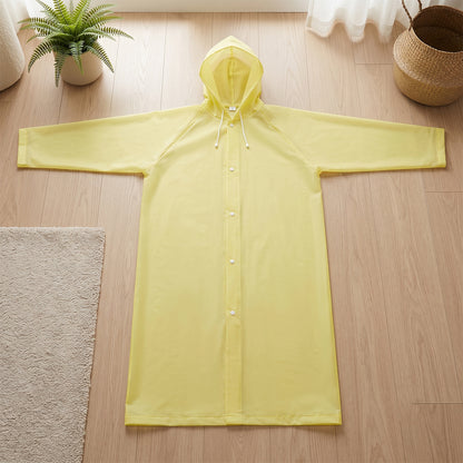 EVA Rain Coat – Lightweight Hooded Design for Monsoon