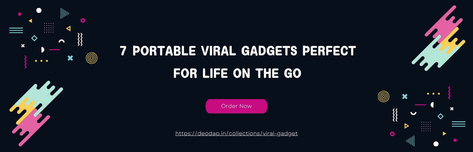 7 Portable Viral Gadgets Perfect for Life on the Go