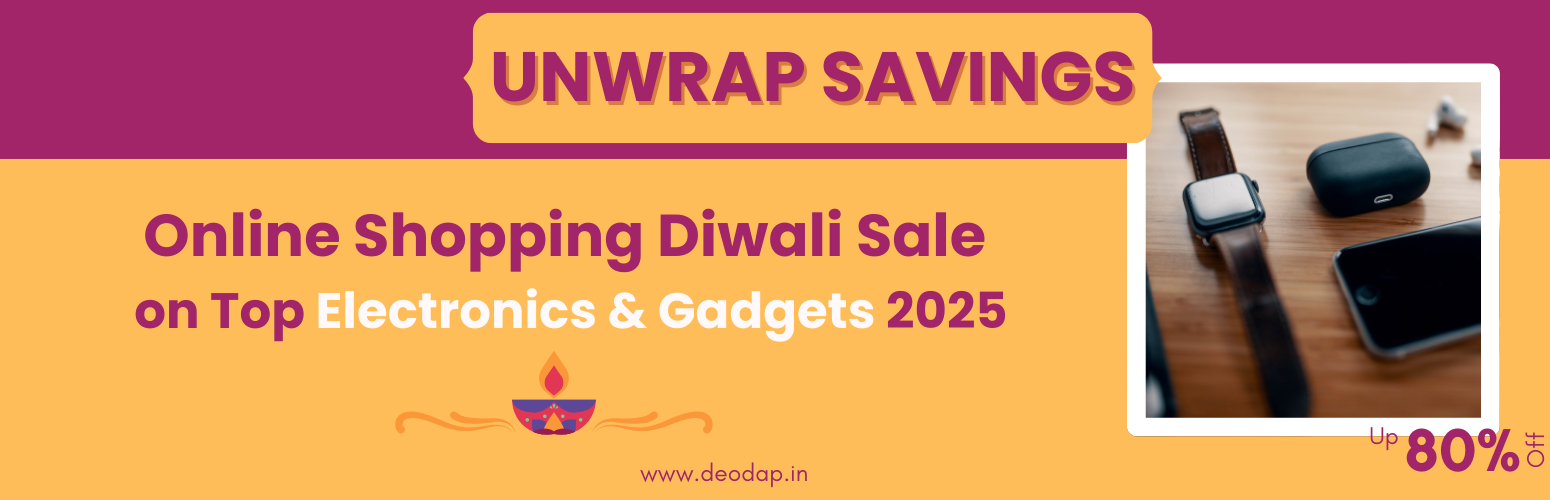 Unwrap Savings: Online Shopping Diwali Sale on Top Electronics & Gadgets 2025