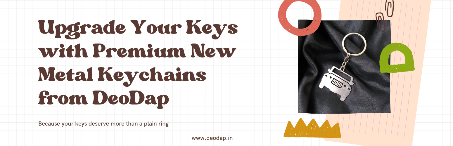 Upgrade Your Keys with Premium New Metal Keychains from DeoDap
