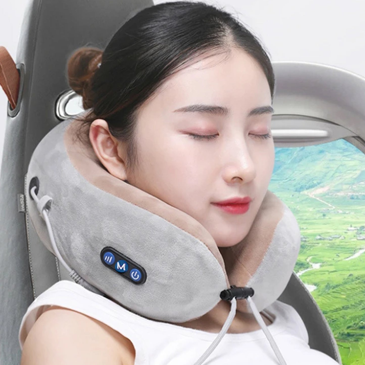 Neck massager design view