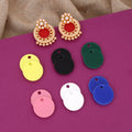 Adjustable Jhumka Earrings – 7 Colour Stylish Comfort