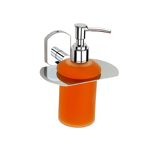 Close-up of stainless steel liquid dispenser showing durable build and precision nozzle