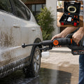 High Pressure Cordless Car Washer – Portable with Hose & Foam