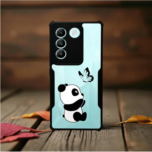 Panda and Butterfly Mobile Cover For VIVO T3