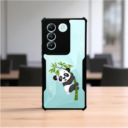 Panda and Tree Mobile Cover For VIVO T3