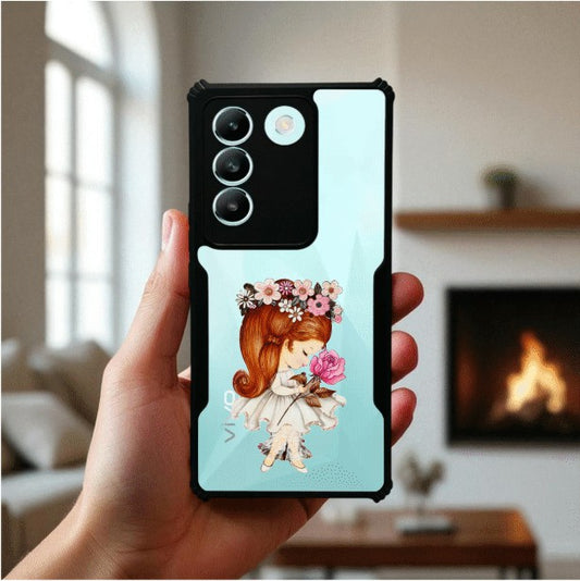 Flower Girl Mobile Cover For VIVO T3