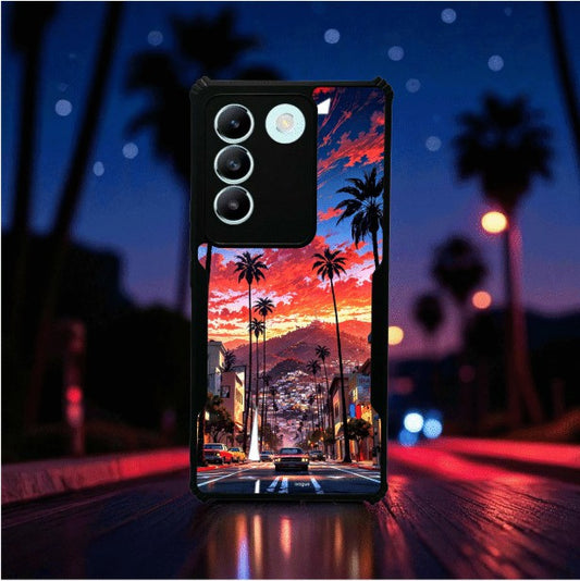 Palm City Nights Mobile Cover For VIVO T3