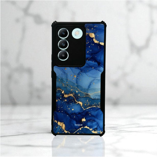 Blue Opulence Mobile Cover For VIVO T3