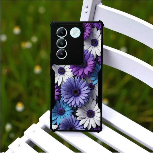 Violet Bloom Mobile Cover For VIVO T3