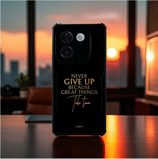 Never Give Up Mobile Cover For Vivo T3 Pro