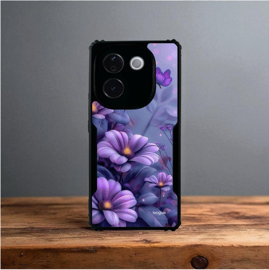 Purple Serenity Mobile Cover For Vivo T3 Pro