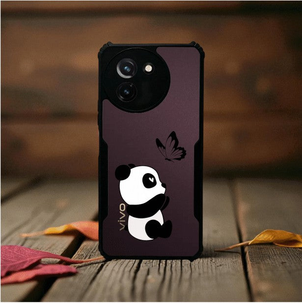 Panda and Butterfly Mobile Cover For Vivo T3X