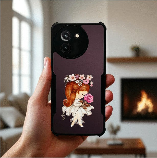 Flower Girl Mobile Cover For Vivo T3X