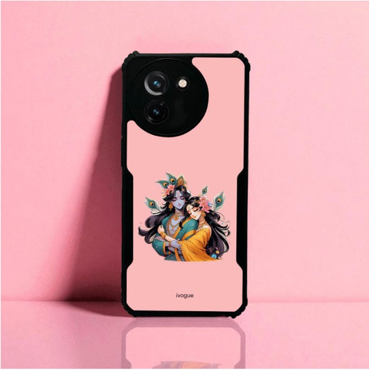 Radha Krishna Bliss Mobile Cover For Vivo T3X