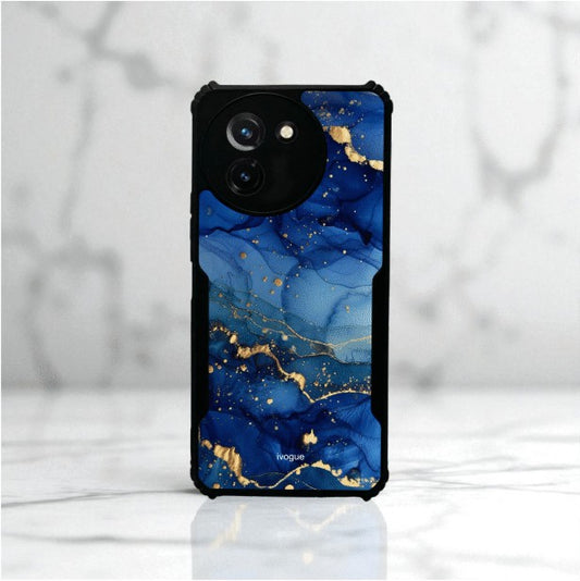 Blue Opulence Mobile Cover For Vivo T3X