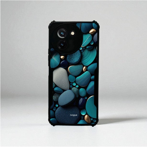 Ocean Pebbles Mobile Cover For Vivo T3X