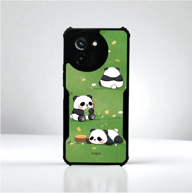 Panda Playground Mobile Cover For Vivo T3X
