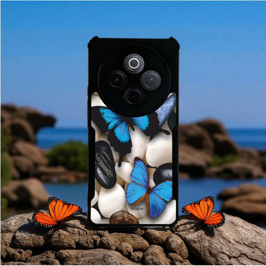 Blue Wings Beauty Mobile Cover For VIVO T4
