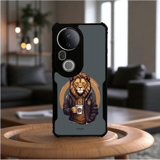 Stylish Lion Mobile Cover For VIVO T4 Ultra
