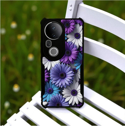 Violet Bloom Mobile Cover For VIVO T4 Ultra