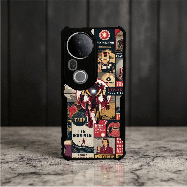 Iron Man Mobile Cover For VIVO T4 Ultra