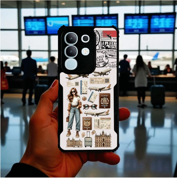 Travel Girl Vibes Mobile Cover For VIVO T4X