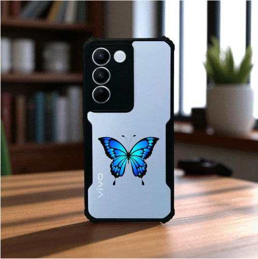 Butterfly Mobile Cover For Vivo V27 Pro