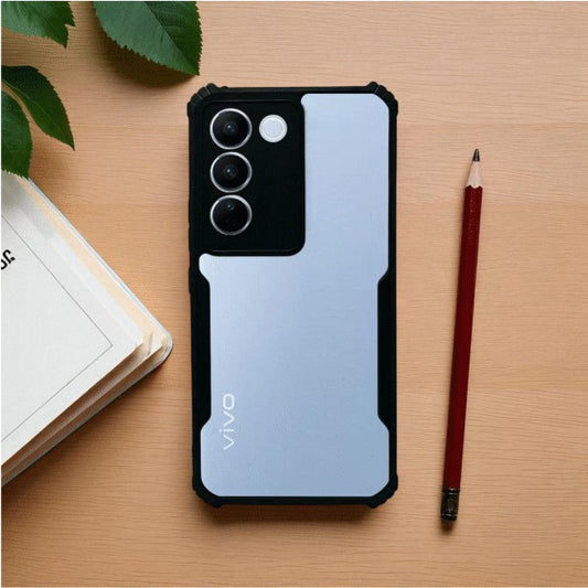 ipackey Clear Mobile Cover For Vivo V27