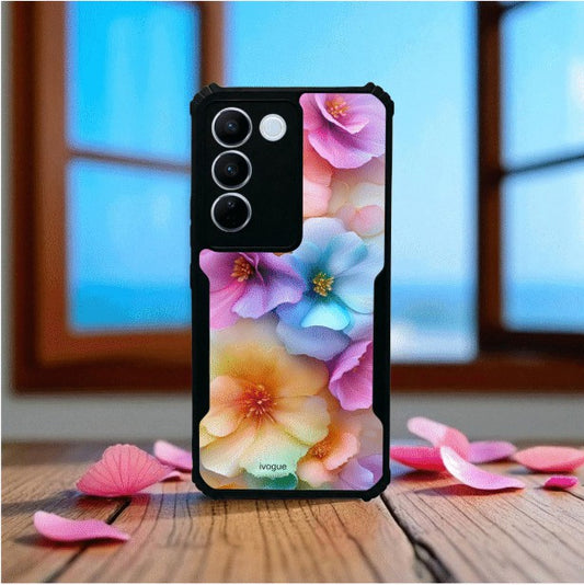 Bloom Bliss Mobile Cover For Vivo V27