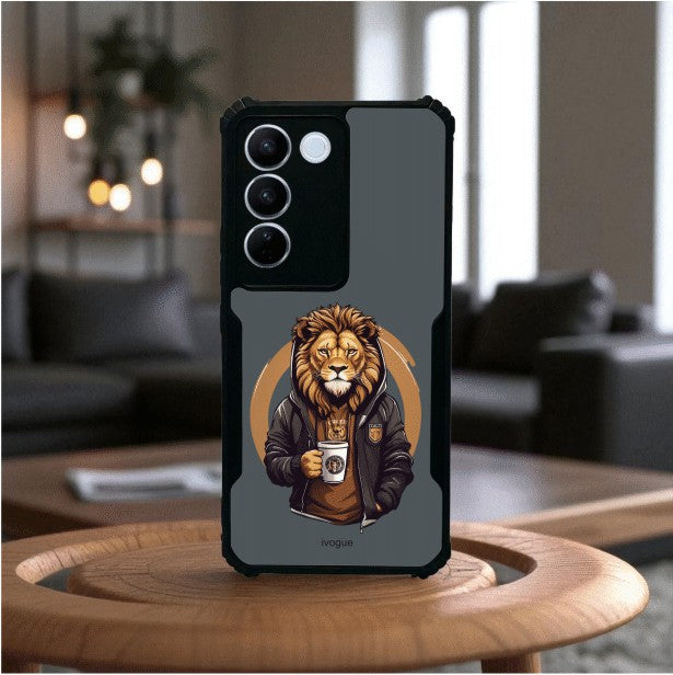 Stylish Lion Mobile Cover For Vivo V27