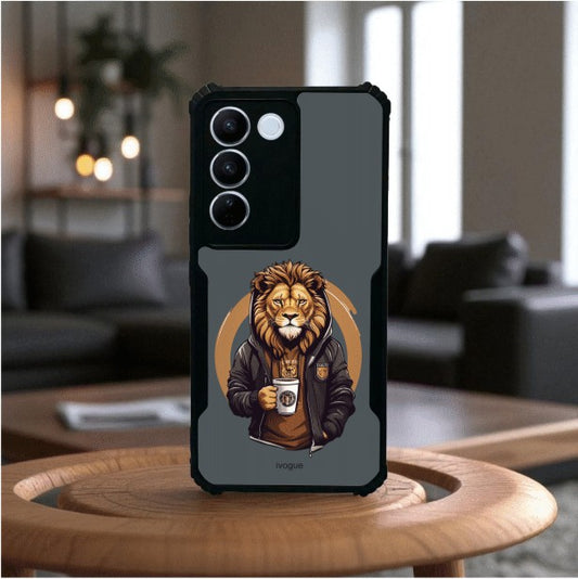 Stylish Lion Mobile Cover For Vivo V27