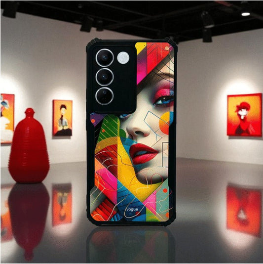 Modern Art Mobile Cover For Vivo V27