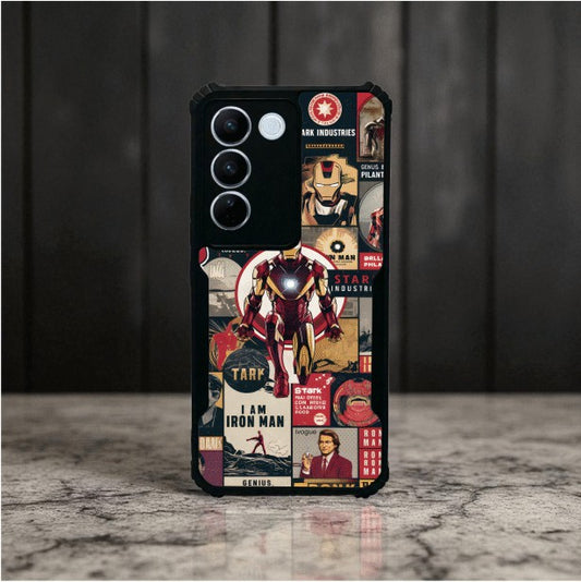 Iron Man Mobile Cover For Vivo V27