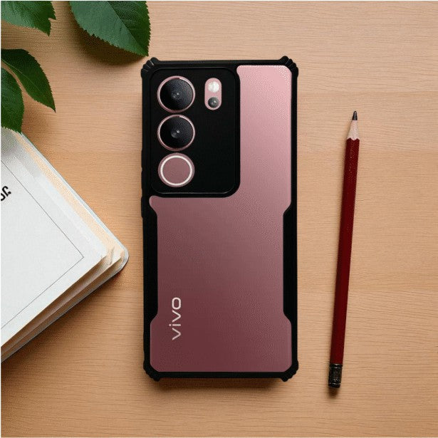 ipackey Clear Mobile Cover For VIVO V29 PRO