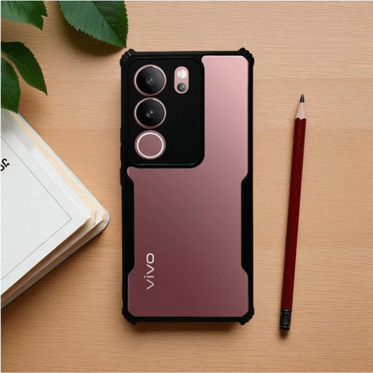 ipackey Clear Mobile Cover For VIVO V29 PRO