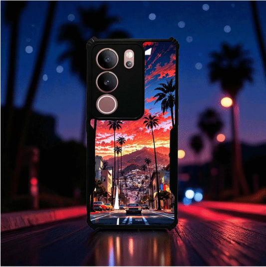 Palm City Nights Mobile Cover For Realme C75