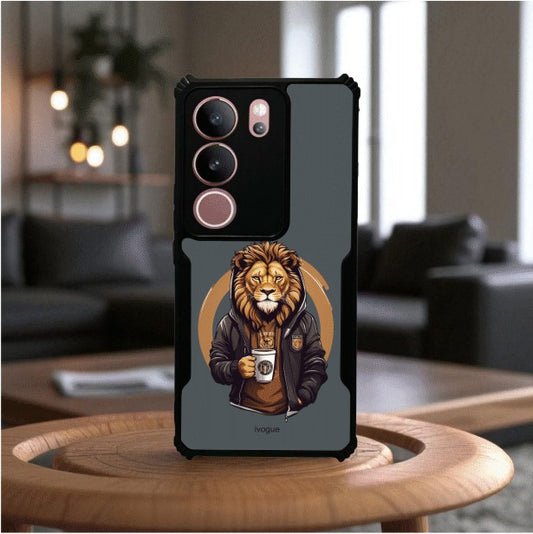 Stylish Lion Mobile Cover For VIVO V29 PRO