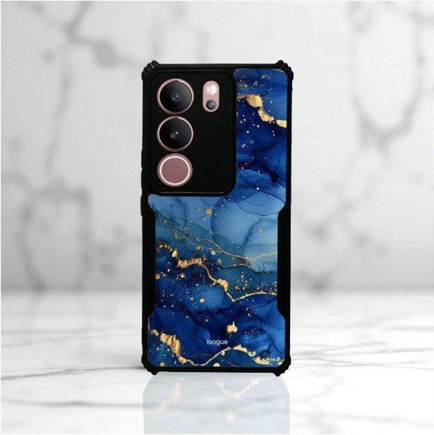 Blue Opulence Mobile Cover For VIVO V29 PRO