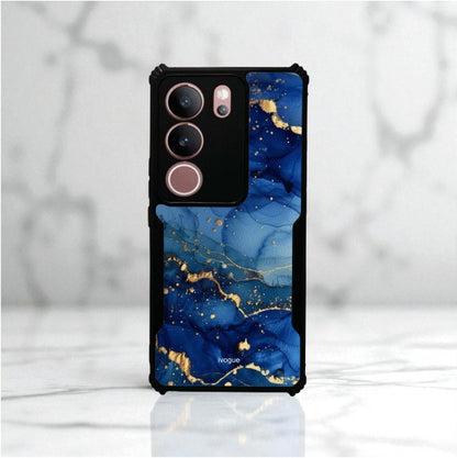 Blue Opulence Mobile Cover For VIVO V29 PRO