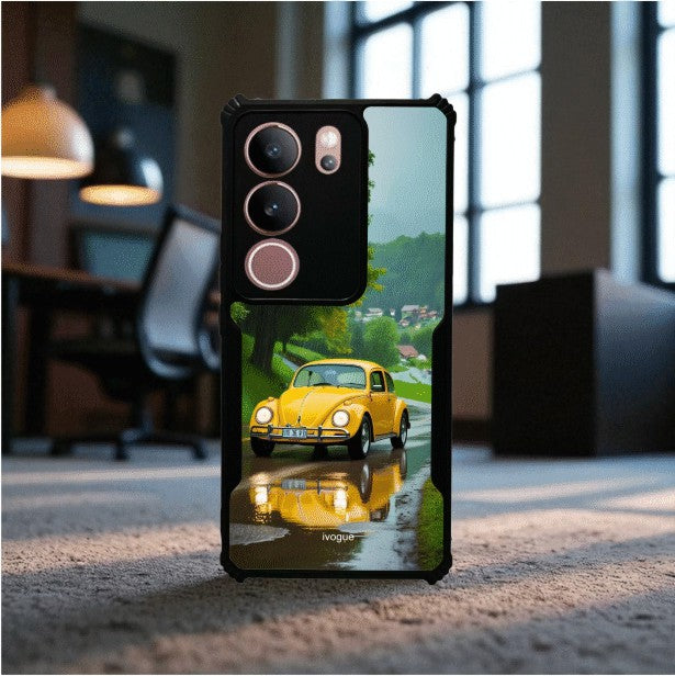 Rainy Day Drive Mobile Cover For VIVO V29
