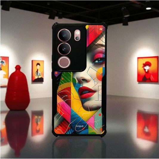 Modern Art Mobile Cover For VIVO V29 PRO