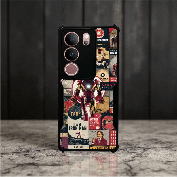 Iron Man Mobile Cover For VIVO V29 PRO