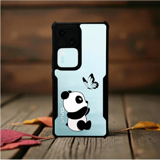 Panda and Butterfly Mobile Cover For Vivo V30