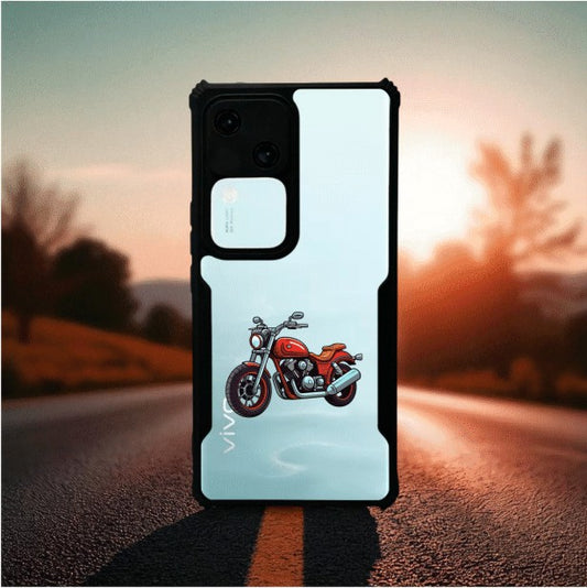 Bike Mobile Cover For Vivo V30 Pro
