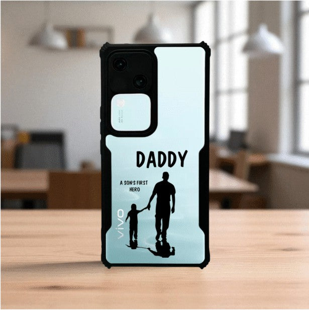 Daddy and Son Mobile Cover For Vivo V30