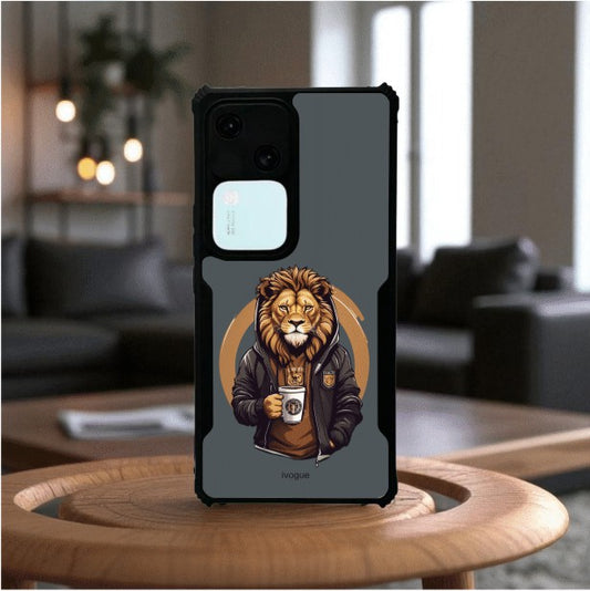 Stylish Lion Mobile Cover For Vivo V30